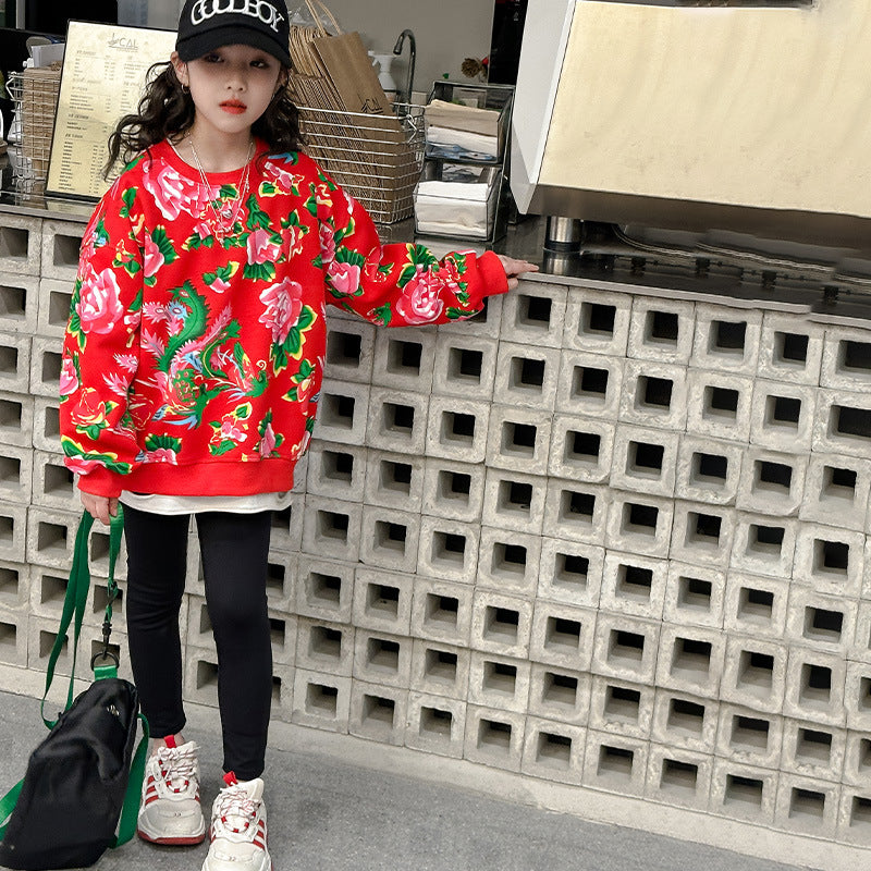 Wholesale Cotton Children's Printed Hoodies